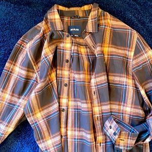 Prana lightweight flannel shirt